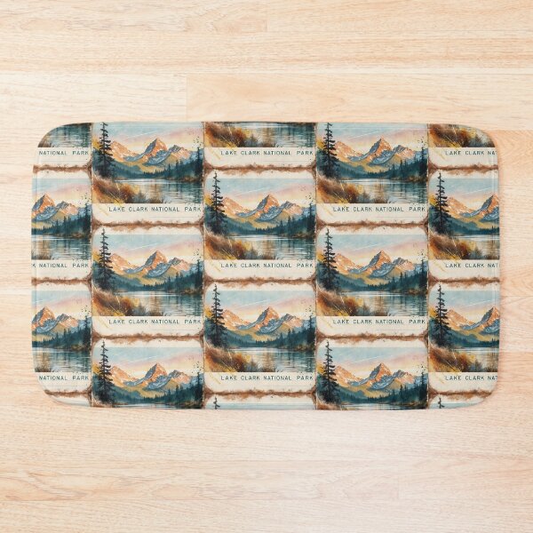 Item preview, Lake Clark National Park Postcard Vintage Retro Travel designed and sold by TravelPostcardGems.