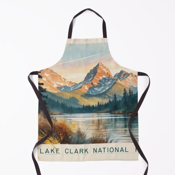 Item preview, Lake Clark National Park Postcard Vintage Retro Travel designed and sold by TravelPostcardGems.