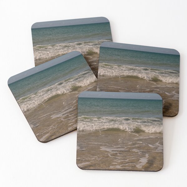 Item preview, Waves rolling on beach designed and sold by Photopat.