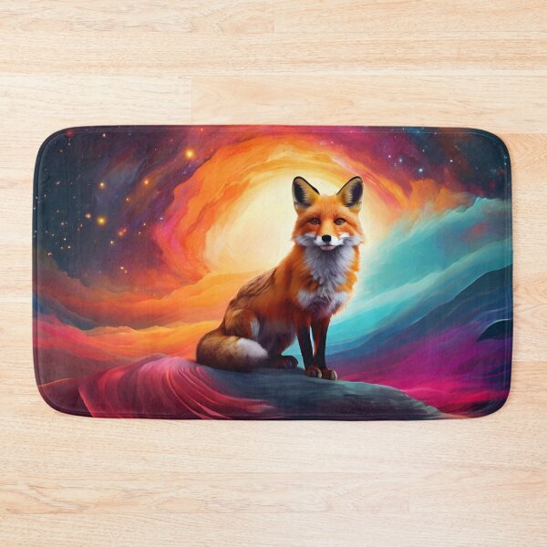 Item preview, Fox Viewing The Galactic Haze designed and sold by PolygonPinnacle.
