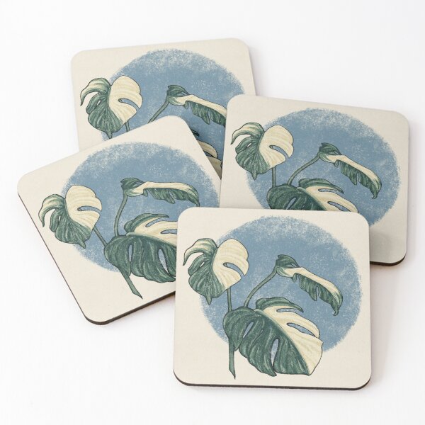 Item preview, Variegated monstera designed and sold by Disasterisms.