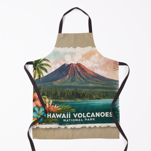 Item preview, Hawaii Volcanoes National Park Postcard Vintage Retro Travel designed and sold by TravelPostcardGems.