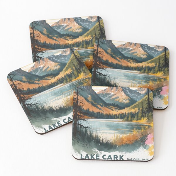 Item preview, Lake Clark National Park Postcard Vintage Retro Travel designed and sold by TravelPostcardGems.