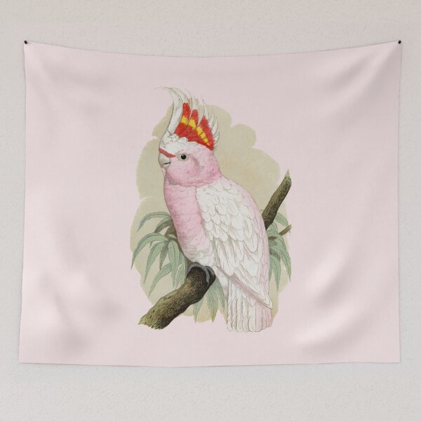 Item preview, Vintage Cockatoo Illustration designed and sold by Piccolo Fiore Prints.