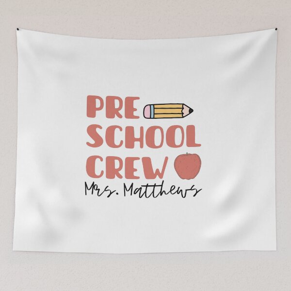 Item preview, Preschool Crew, Teacher Appreciation designed and sold by faridman.