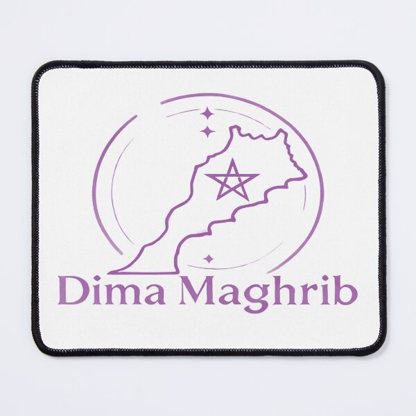Item preview, Moroccan Pride - Dima Maghreb purple designed and sold by FAONIM.