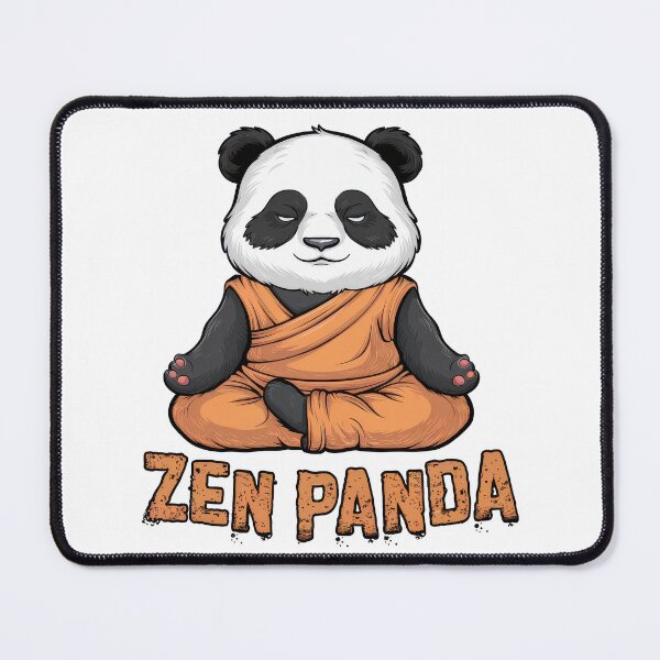 Item preview, Zen Panda designed and sold by Angry Swan Designs.