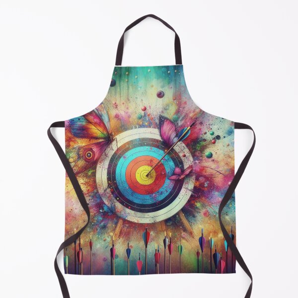 Item preview, Archery target colorful fantasy designed and sold by flisq.
