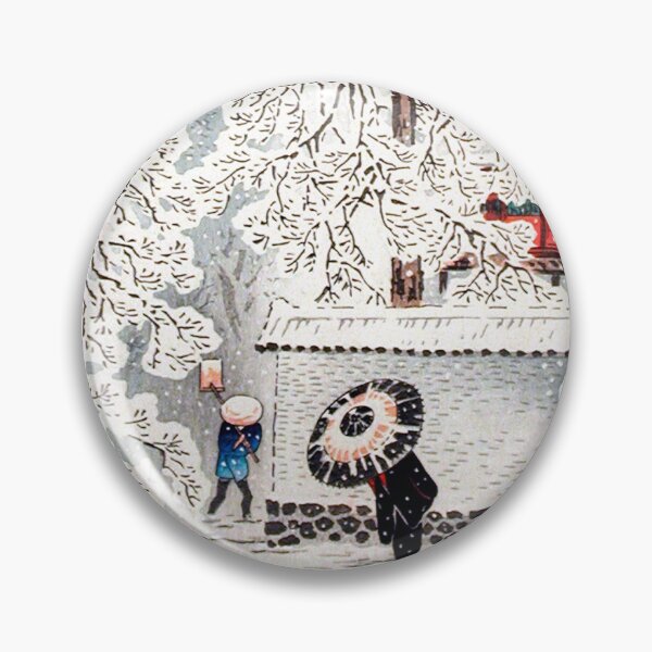 Item preview, Snow at Asakusa by Takahashi Shotei designed and sold by Takeda-art.