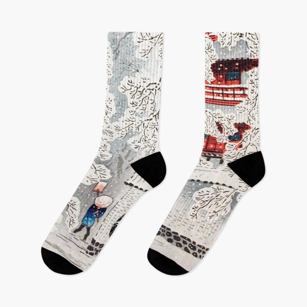Item preview, Snow at Asakusa by Takahashi Shotei designed and sold by Takeda-art.