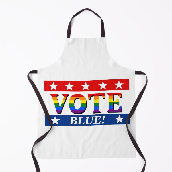 Item preview, Gay Rainbow Flag VOTE Blue! designed and sold by Live Out Gear.