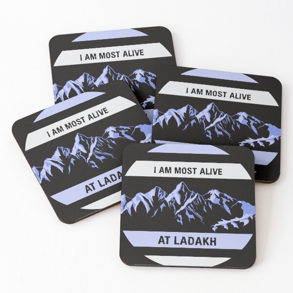 Item preview, I am most alive at ladakh mountain designed and sold by Inspiclothing.