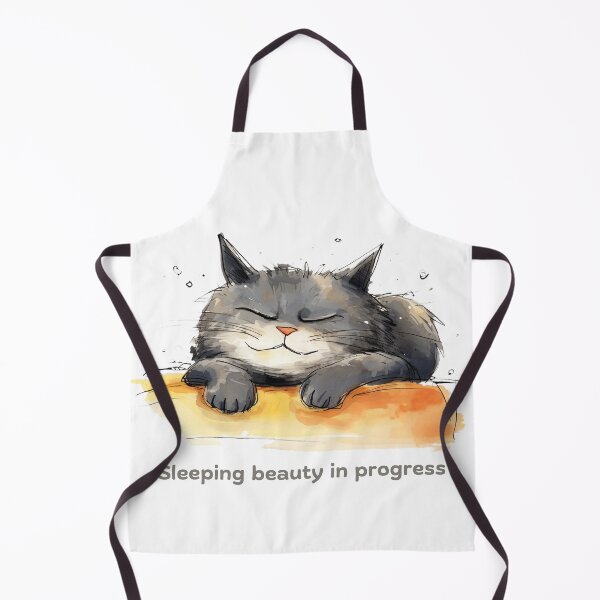Item preview, Funny Cat Sleeping Beauty designed and sold by M1234s.