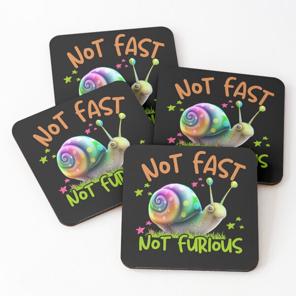 Item preview, Funny Snail Not Fast Not Furious designed and sold by AlienOccupation.