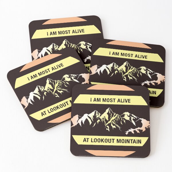 Item preview, lookout mountain camping designed and sold by Inspiclothing.