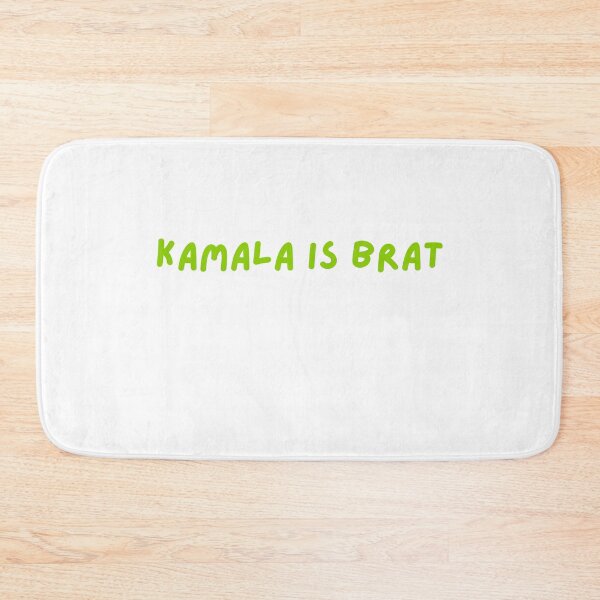 Item preview, kamala is brat, green retro handwritten font - kamala for president 2024  designed and sold by jessicaleah15.