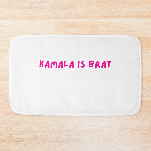 Item preview, kamala is brat, hot pink handwritten font - kamala for president 2024  designed and sold by jessicaleah15.