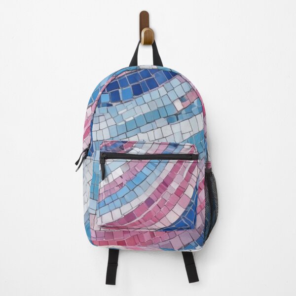 Item preview, Blue and pink mosaic designed and sold by GasconyPassion.