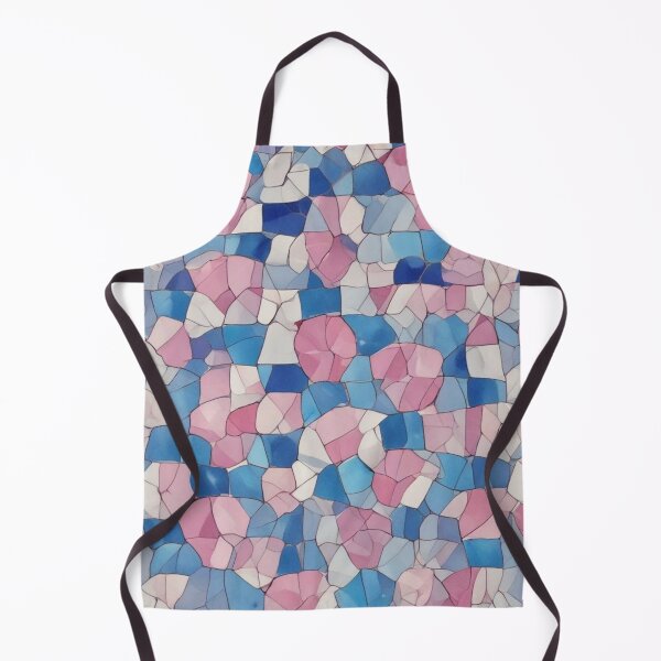 Item preview, Pink and blue mosaic designed and sold by GasconyPassion.
