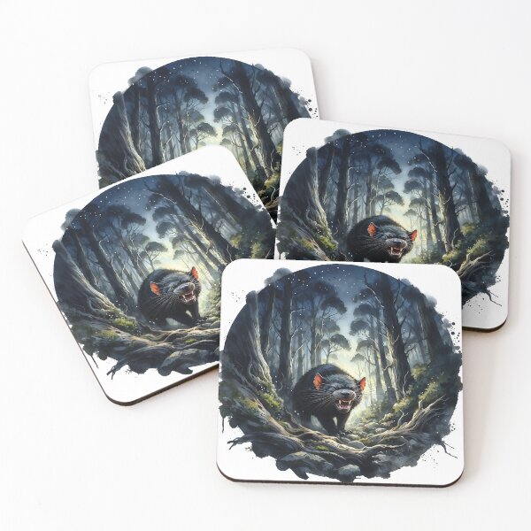 Item preview, Tasmanian Devil Snarling designed and sold by RubisLeaf.