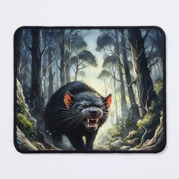 Item preview, Tasmanian Devil Snarling designed and sold by RubisLeaf.