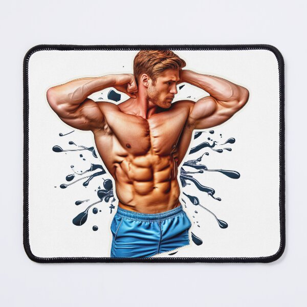 Item preview, New Series: Bodybuilder Sticker #21 designed and sold by ForeverPrintsOK.