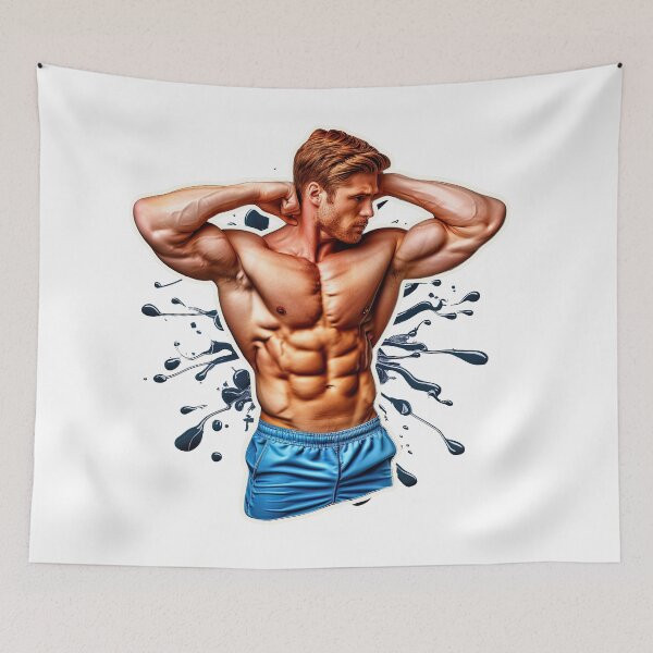 Item preview, New Series: Bodybuilder Sticker #21 designed and sold by ForeverPrintsOK.