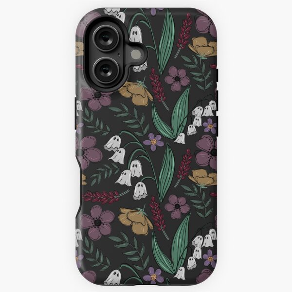 Vista previa del artículo con la obra «Floral fantasmal», diseñado y vendido por serafineaandd.