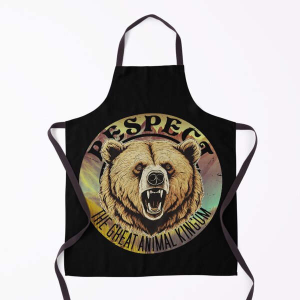 Item preview, Respect the great Animal Kingdom - Bear drawing designed and sold by FotoBuda.
