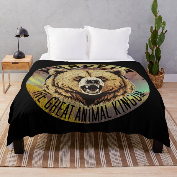 Item preview, Respect the great Animal Kingdom - Bear drawing designed and sold by FotoBuda.