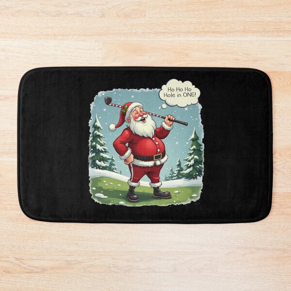 Item preview, Ho Ho Ho Hole in One golf shirt designed and sold by Ian Matthews.