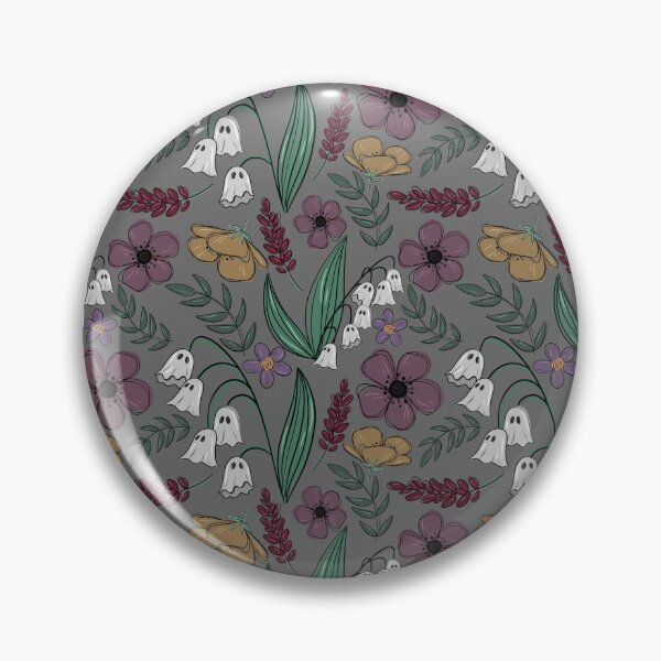 Item preview, Light Ghostly Floral designed and sold by serafineaandd.