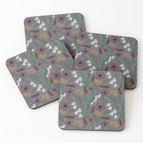 Item preview, Light Ghostly Floral designed and sold by serafineaandd.