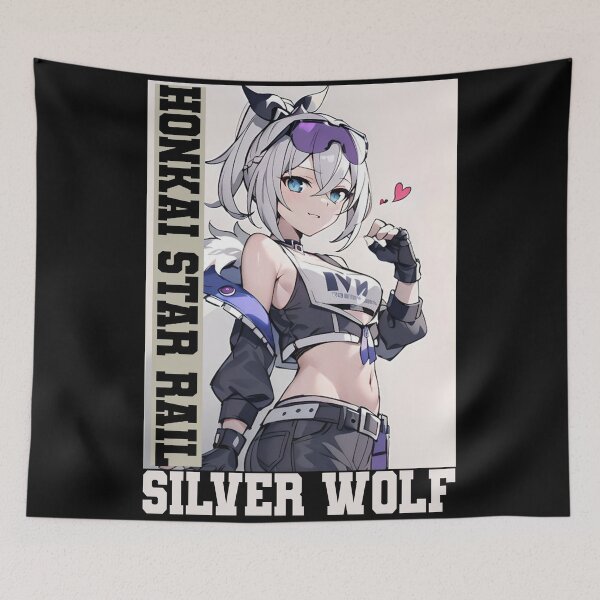Item preview, Silver Wolf - Honkai Star Rail designed and sold by Kaken-C.