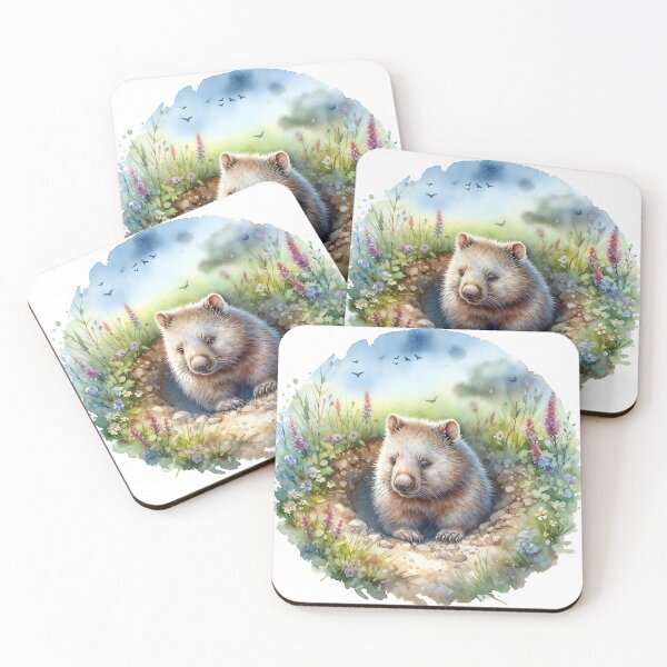 Item preview, Wombat Burrowing designed and sold by RubisLeaf.