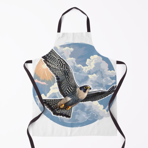 Item preview, Peregrine falcon in majestic flight. designed and sold by wonderisland.