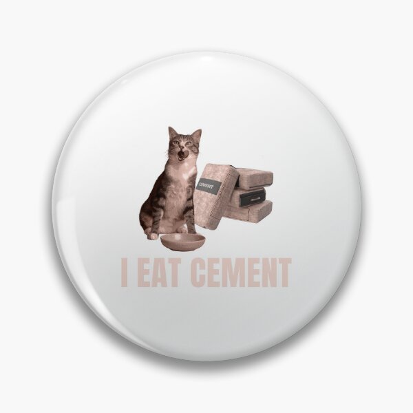 Artikelvorschau, I Eat Cement – Auffälliges und markantes Statement-Design entworfen und verkauft von Black-Store0.