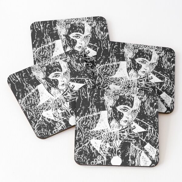 Item preview, Does Gray Matter? - Original woodcut, hand- pulled print, ink on paper designed and sold by Jamie  Taylor.