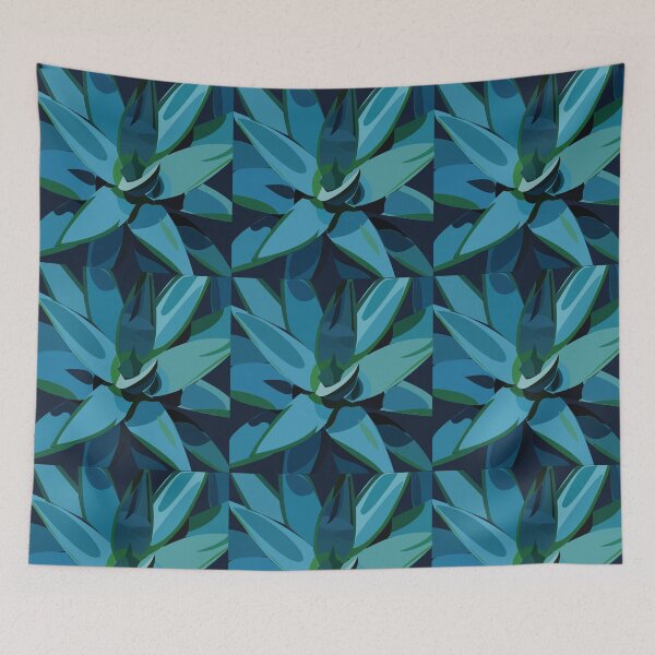 Item preview, Succulents Blue Agave Cactus Succulents designed and sold by Nisha Prabhu.