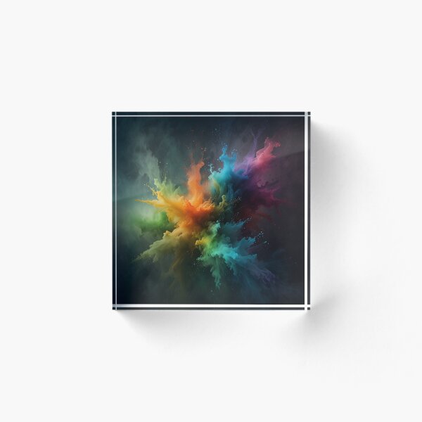 Item preview,  Abstract art of colorful painting  designed and sold by Ash44444.