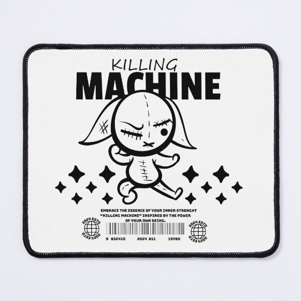 Item preview, BLACK AND WHITE KILLING MACHINE designed and sold by ZMaria.