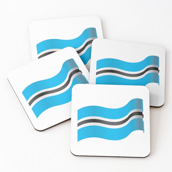 Item preview, Botswana National Flag designed and sold by HarveyHandcraftsandDesigns.