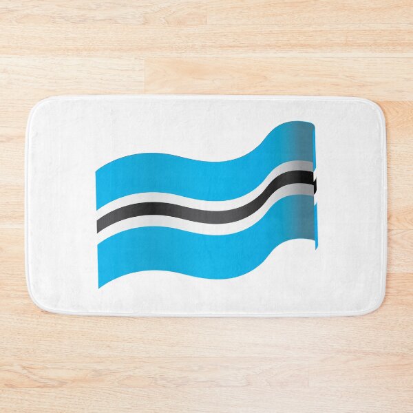 Item preview, Botswana National Flag designed and sold by HarveyHandcraftsandDesigns.