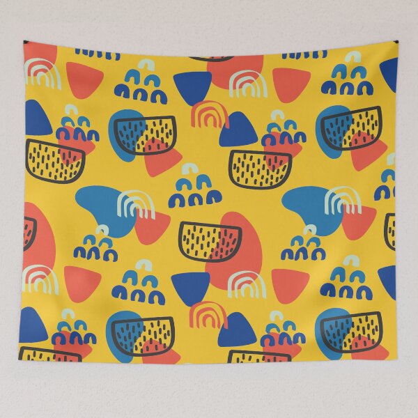 Item preview, Abstract art with colorful design  designed and sold by BroccolinPeach.