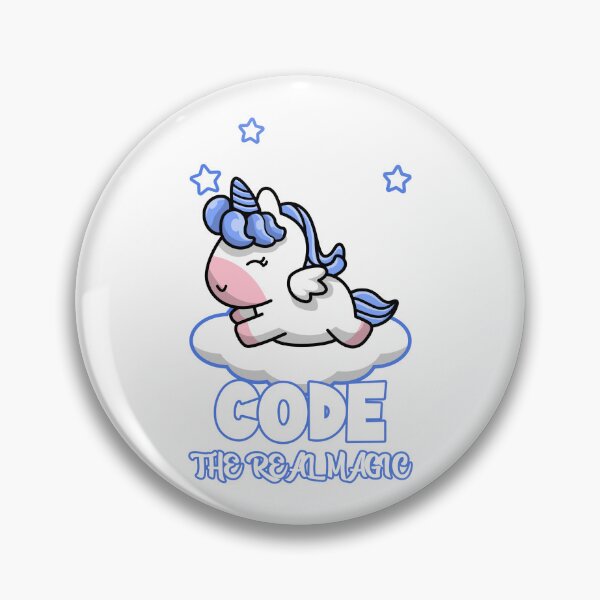 Item preview, Code The Real Magic - Unicorn designed and sold by Circle-Cats.