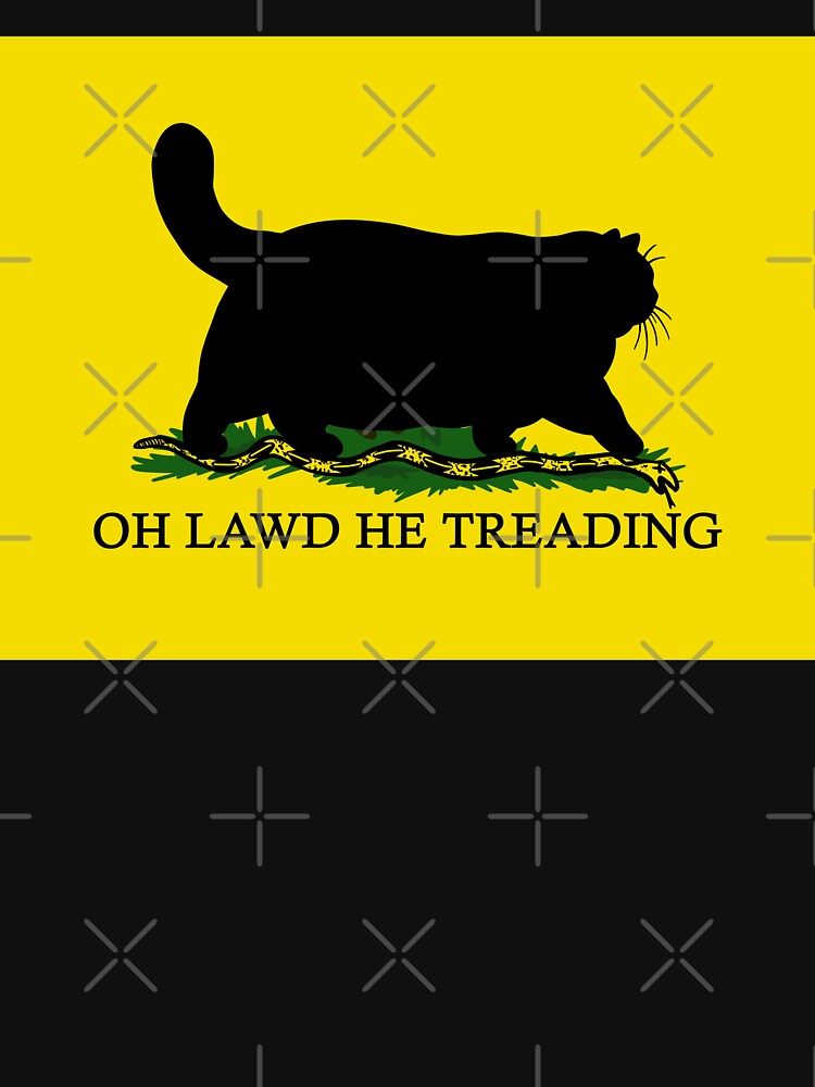 Thumbnail 7 of 7, Active T-Shirt, Oh Lawd He Treading designed and sold by kilkennycat.