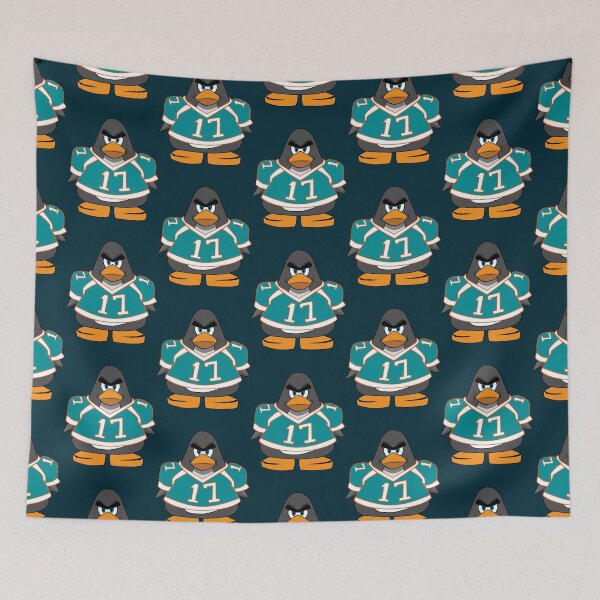 Item preview, Jaylen Waddle Miami Football Penguin 17 designed and sold by ClaudiaSantana.