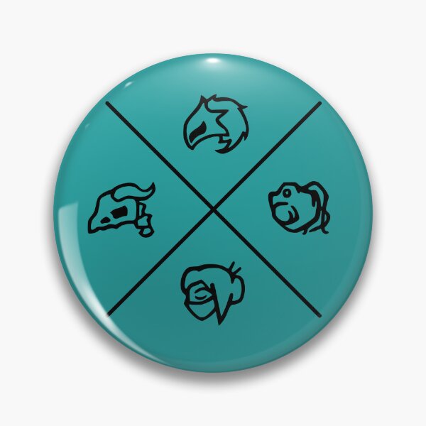 Item preview, Slay the Spire Character Symbols (black version) designed and sold by Drawirm.