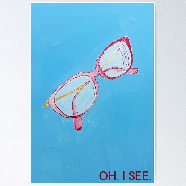 Item preview, Oh I see designed and sold by acrylicsandink.
