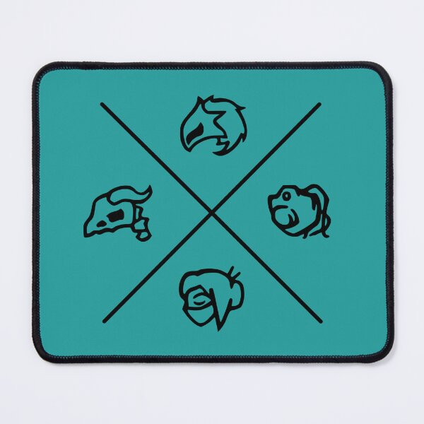 Item preview, Slay the Spire Character Symbols (black version) designed and sold by Drawirm.